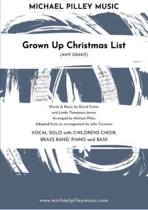 Grown Up Christmas List | Amy Grant | Vocal Solo, Childrens Choir, Brass Band, Piano and Bass